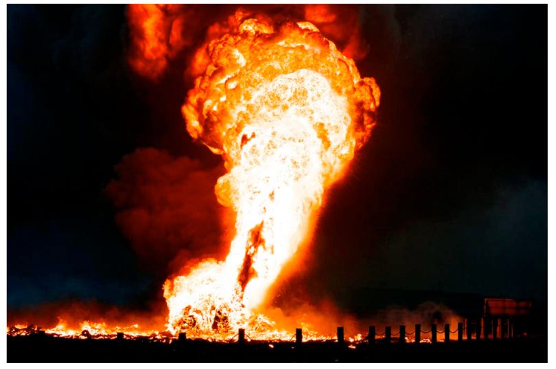 Fire Razes Ondo INEC Office [VIDEO]