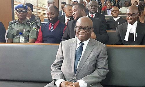 Suspended Chief Justice of Nigeria (CJN) Justice Walter Onnoghen convicted