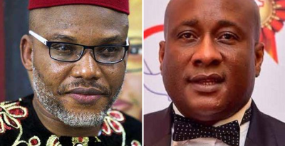 Allen Onyema and Nnamdi Kanu