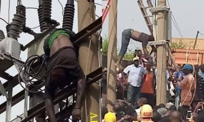 Man electrocuted to death while vandalizing AEDC cable in Abuja (Graphic Photos)