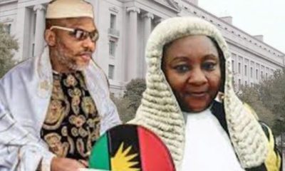 Nnamdi Kanu and Justice Nyako