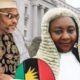 Nnamdi Kanu and Justice Nyako