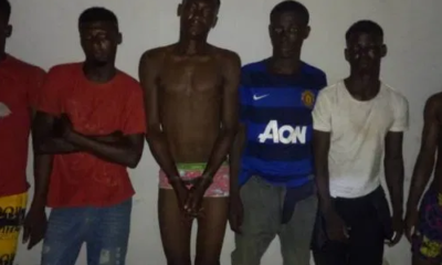 Police Parade Six Notorious Cultist