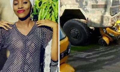 Nigeria Military Truck Crushes Pretty Female Student To Death