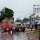 BREAKING: Diesel-Laden Tanker Falls In Imo, Spills Contents (Photos)