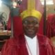 KALU FELICITSTES WITH METHODIST ARCHBISHOP OF LAGOS DIOCESE, OLAWUYI AT 60