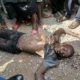 Residents besiege Umuahia Police headquarters as notorious arm robber gunned down (Graphic Photos)