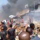 Fire guts Ogbete main market Enugu (Photos)